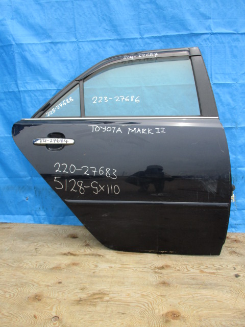 Used Toyota Mark II DOOR SHELL REAR RIGHT